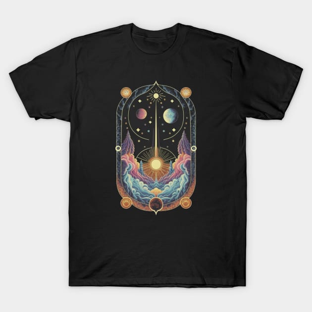 Celestial Model T-Shirt by Word and Saying